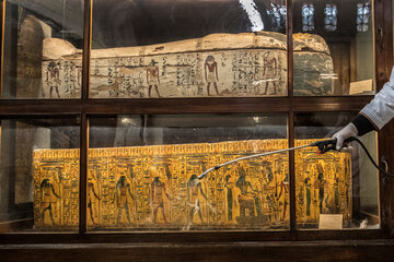 کشف ۱۴ تابوت باستانی دیگر از سقاره مصر