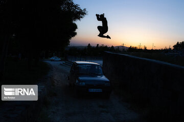 Parkour : le jeune traceur iranien devient champion du monde