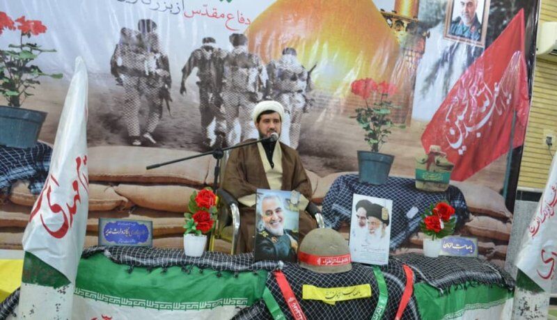 رئیس تبلیغات اسلامی گناوه: ایستادگی ملت ایران در برابر دشمنان همیشه پابرجا است