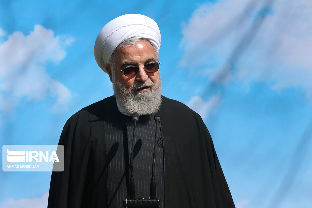 Message President Rouhani sent to world