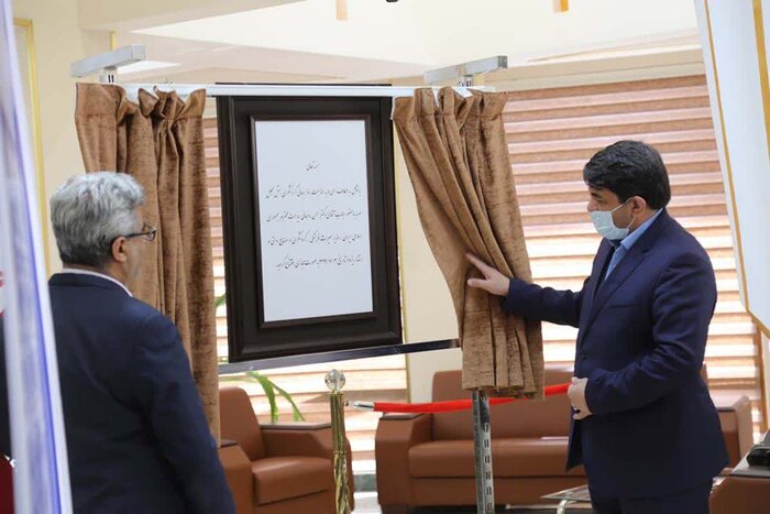 افتتاح هتل مهربد فیروز میبد در ارتباط ویدئویی با رییس جمهوری