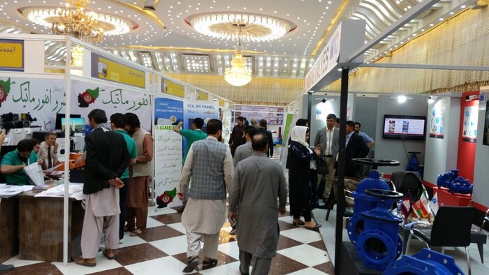 استقبال افغان‌ها از نخستین نمایشگاه فنی، مهندسی و خدماتی ایران در کابل