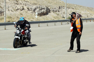 مسابقات موتورسواری سرعت در تبریز