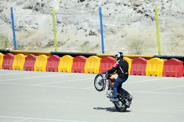 مسابقات موتورسواری سرعت در تبریز