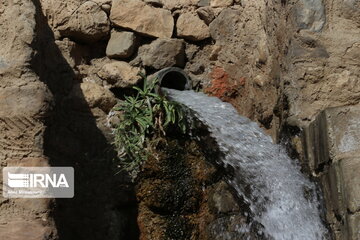 Historical swimming pool in northern Iran