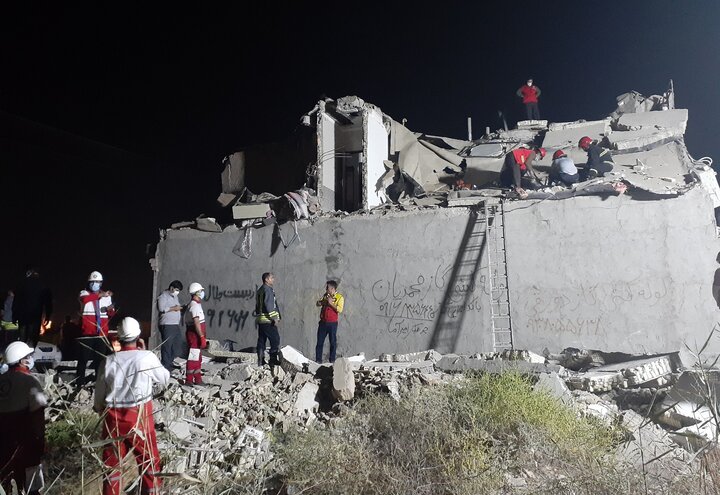 فیلم- انفجار واحد مسکونی در اهواز با یک کشته و چهار مصدوم