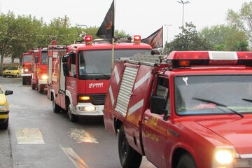 آتش‌نشانی آستارا ۱۷۵ ماموریت انجام داد