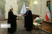 Rouhani receives credentials of eight new envoys