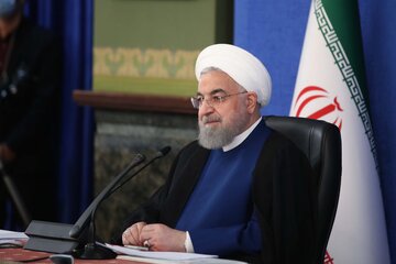 روحانی فرارسیدن سالروز تاسیس جمهوری خلق چین را تبریک گفت