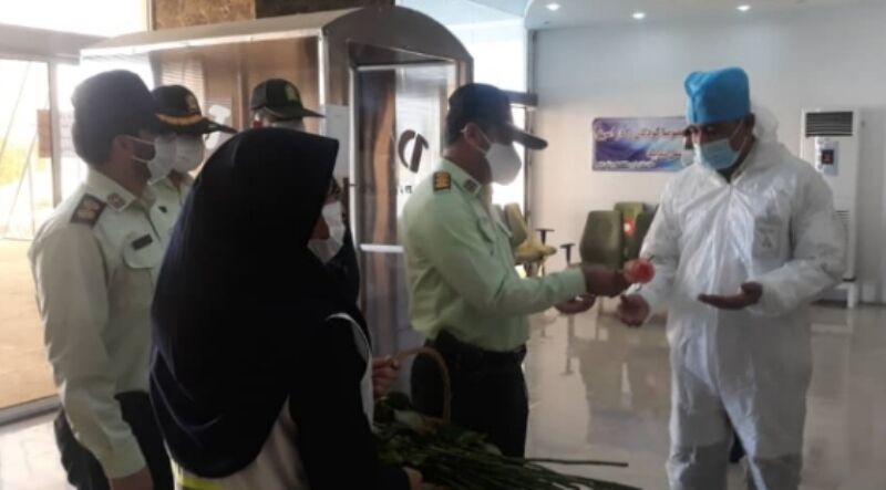 فرمانده انتظامی گناوه: ایثار مدافعان سلامت فراموش شدنی نیست