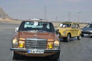  رالی بین شهری خودروهای کلاسیک در یزد برگزار شد