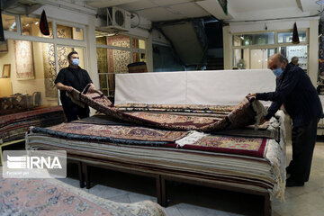 Iranian carpet shopping center in Tehran