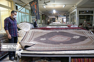 Iranian carpet shopping center in Tehran