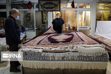 Iranian carpet shopping center in Tehran