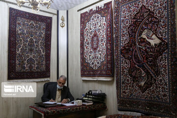 Iranian carpet shopping center in Tehran