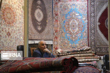 Iranian carpet shopping center in Tehran