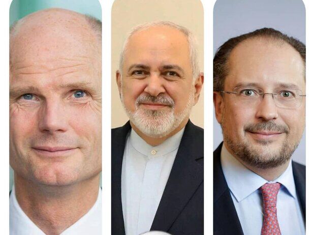 Zarif berät regionale Fragen mit niederländischen, österreichischen Außenminister Zarif berät regionale Fragen mit niederländischen, österreichischen Außenminister