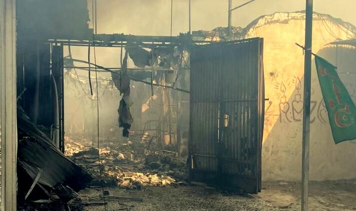 مروری بر حادثه آتش‌سوزی بازارچه ساحلی دیلم


