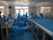کارگاه تولید پوشاک بیمارستانی در امیریه دامغان آغاز به‌کار کرد