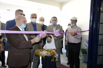 مراسم افتتاح مدرسه 12 کلاسه روستای کهنه سرا بخش مرکزی نوشهر