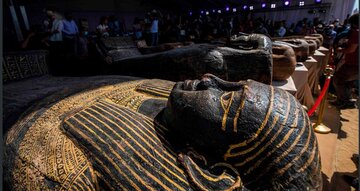 رونمایی از ۵۹ تابوت تازه کشف شده در مصر با قدمت ۲۵۰۰ سال