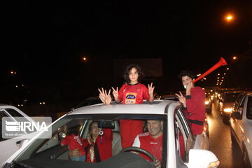 Iranians Take to Streets to Celebrate Persepolis FC’s Championship