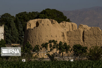 Historical No-w Kalat-e Castle in central north Iran