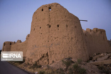 Historical No-w Kalat-e Castle in central north Iran