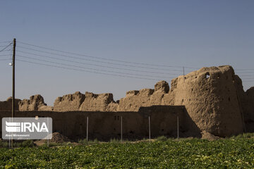 Historical No-w Kalat-e Castle in central north Iran