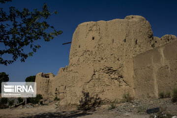 Historical No-w Kalat-e Castle in central north Iran