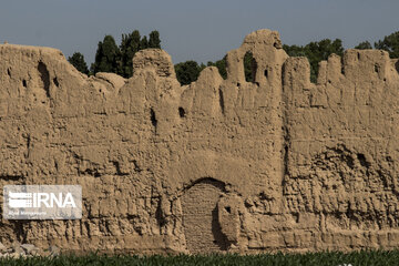 Historical No-w Kalat-e Castle in central north Iran