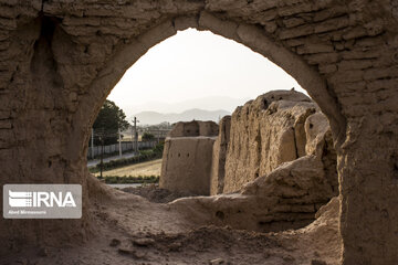 Historical No-w Kalat-e Castle in central north Iran