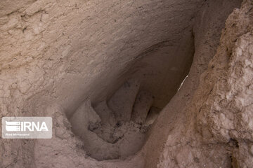 Historical No-w Kalat-e Castle in central north Iran