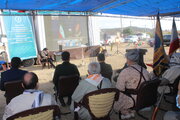 افتتاح پروژه آبرسانی به روستای ملگ آباد ملکشاهی