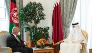 امیر قطر : امیدواریم تلاش‌های مشترک با افغانستان به صلح منجر شود