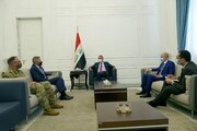 دیدار نخست‌وزیر عراق با سفیر آمریکا و فرمانده ائتلاف بین‌المللی  