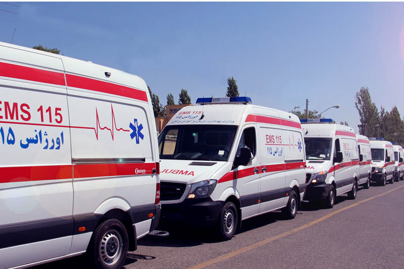 هفت آمبولانس برای خدمت به زائران در مشهد مستقر شدند