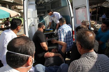 انفجار گاز عامری اهواز