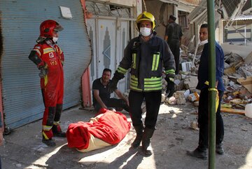 انفجار گاز عامری اهواز