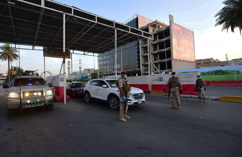 ورودی‌های منطقه سبز بغداد بسته شد
