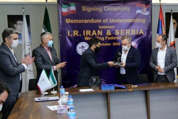الگوبرداری فدراسیون کشتی صربستان از ایران