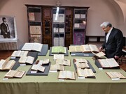 سفیر ایران از مجموعه نسخ خطی فارسی کتابخانه دانشگاهی براتیسلاو بازدید کرد