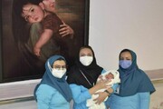 دومین نوزاد سالم از مادر کرونایی طی ۱۰ روز در میاندوآب متولد شد