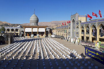 سومین مرحله رزمایش کمک مومنانه در شیراز