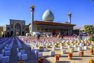 سومین مرحله رزمایش کمک مومنانه در شیراز