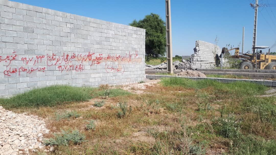 88 سازه غیرمجاز در اراضی کشاورزی دزفول تخریب شدند