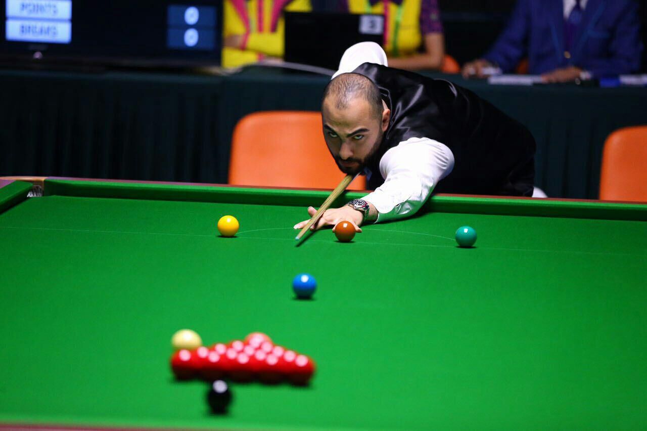 Iranian snooker player defeats UK rival 