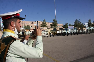 صبحگاه مشترک نیروی انتظامی -سمنان