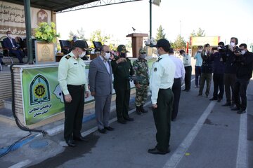 صبحگاه مشترک نیروی انتظامی -سمنان