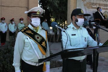 صبحگاه مشترک نیروی انتظامی -سمنان